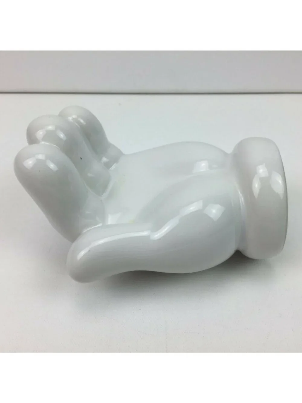 Disney Scattered Mickey Mouse Parts White Hand Glove Soap Dish Hardware Included